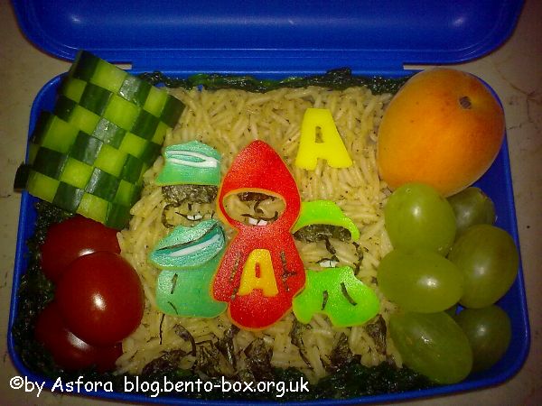 Alvin and the Chipmunks Bento